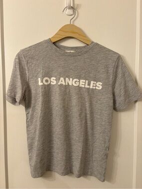 H&M Grey T‑Shirt with White "Los Angeles" Graphic
